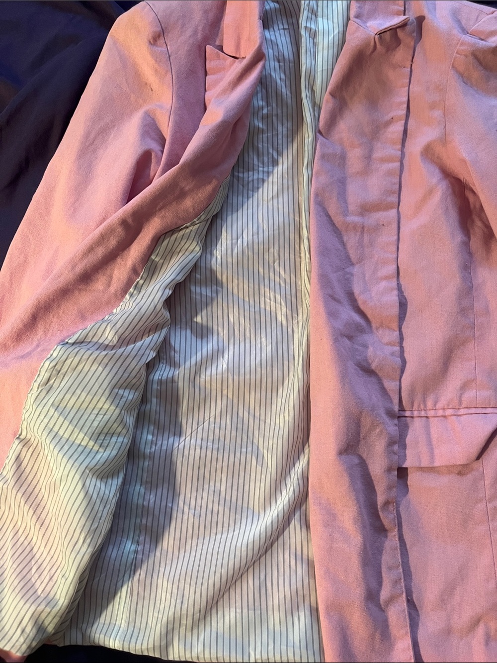 Women's Pink Blazer Jacket - Picture 2 of 3